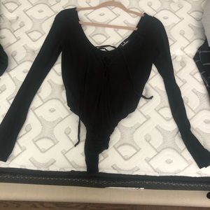 LuLus Black Bodysuit